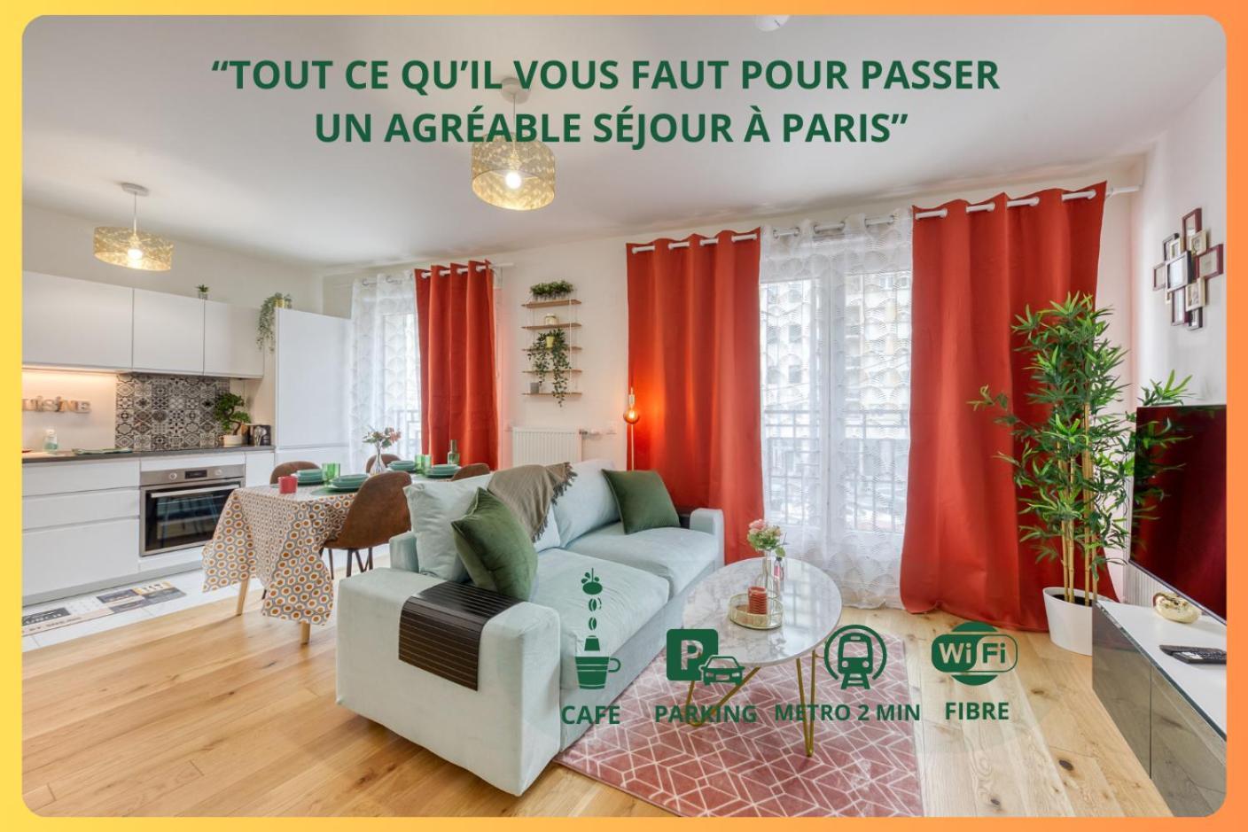 Апартаменти Easy Paris Visit Metro & Parking Сент-Уан Екстер'єр фото